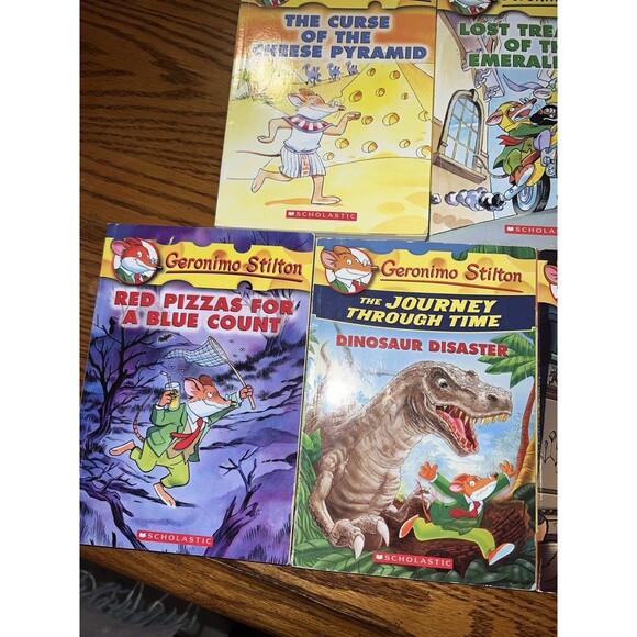 GERONIMO STILTON PAPERBACK CHAPTER BOOKS Scholastic Lot of 10 - Picture 5 of 7